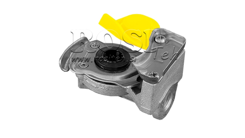 ACOPLAMENTO RÁPIDO MACHO PARA AR AMARELO