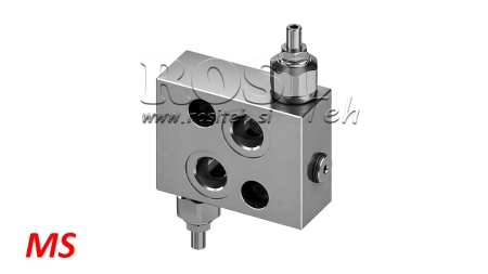 HYDRAULIC PRESSURE REGULATOR 30-210 BAR FOR HYDRAULIC MOTOR MS