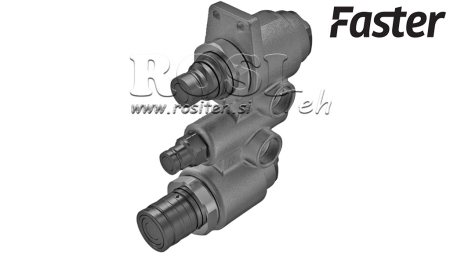 MULTIFASTERBLOCK MIT SCHNELLKUPLUNGEN FÜR BAGGER