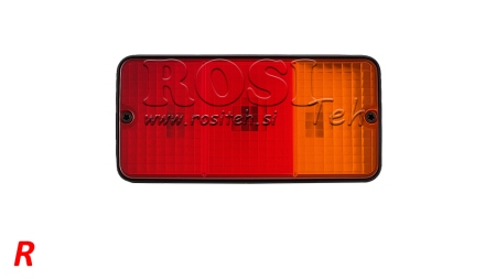 BAG REKTANGULÆR LYS 3 POSITIONER