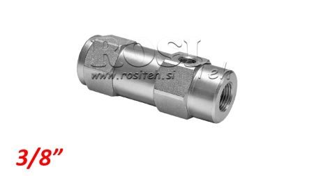 VALVOLA DI BLOCCO VBPSL 3/8 SD UNIDIREZIONALE Z PIL.