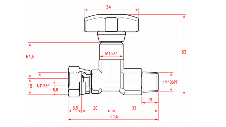 HYDRAULIKVENTIL FÜR MANOMETER