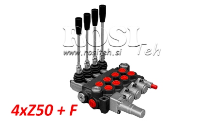 HYDRAULICKÝ VENTIL 4xZ50 + PLÁVAJÚCI