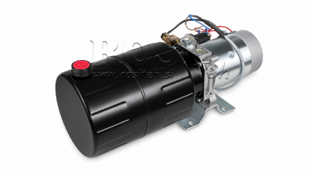 MINI HYDRAULINEN POWER-PACK 24V DC - 2.2kW = 2.1cc - 8 lit - yksivaiheinen kokoonpano (metalli)
