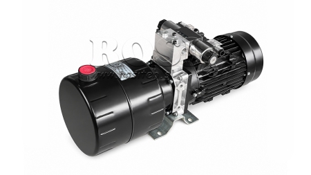 MINI HIDRAVLIČNI AGREGAT 380V AC (1,5 kW) - 5,8 cc - 8,2 lit/min - tank 6 lit