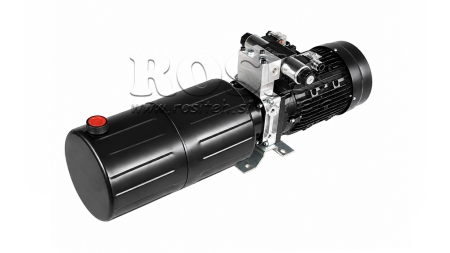 MINI HIDRAULIKUS AGGREGÁTOR 380 V AC (2,2 kW) - 8,0 cc - 11,2 lit/min - tank 12 lit