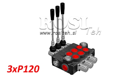 HYDRAULIKVENTIL 3xP120