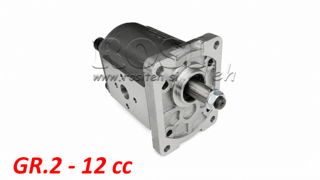 HYDRAULICKÉ ČERPADLO GR.2 12 CC PRAVÁ - PRÍRUBY