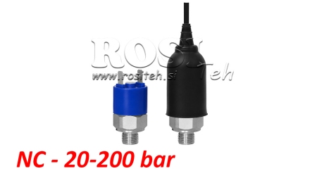 PRESSOSTATO IDRAULICO K4 - NC  20-200 BAR (MAX.300BAR)