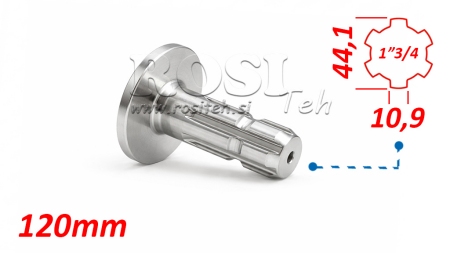 ΠΡΟΣΑΡΤΗΜΑ P.T.O. ΜΕ ΦΛΑΝΤΖΑ 1 3/4 L120