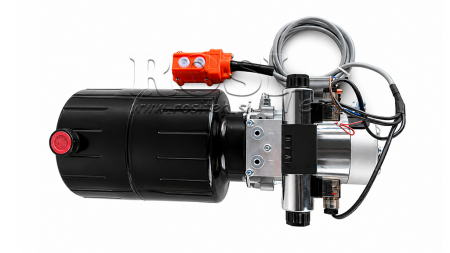 MINI HIDRAULISKĀ EĻĻAS DZESĒTĀJS 12V DC - 1.6kW = 2.1cc - 8 lit - divvirzienu vienība (metāls)