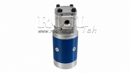 HYDRAULIKKOPPLUNG PUMPE GR.1 + ELEKTROMOTOR 12V 1,6kW = 2,5cc - 6,6lit