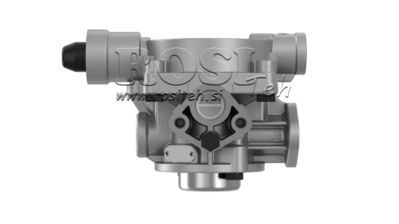 VANNE DE FREIN À DEUX VOIES POUR REMORQUE (M22X1,5)