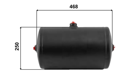 AIR BRAKE RESERVOIR 20 LIT