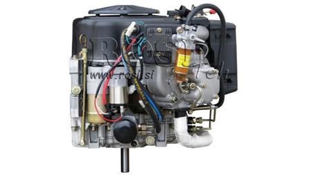 Dieselmotor 870cc-15.2kW-3.600 U/min-V-E-KW25.4 (1 Zoll)x78.8-elektrischer Start
