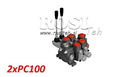 DISTRIBUTEUR HYDRAULIQUE MODULAIRE 2XPC100 - 100 L/MIN