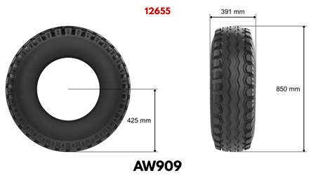 15.0/55-17 GUMI AW909 14pl