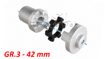 GUMMIKUPPLUNG ND43C (11-15kW)  42mm/GR3