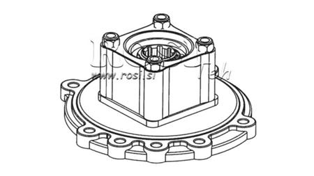 WYJŚCIE DLA POMPY HYDRAULICZNEJ - MERCEDES G4