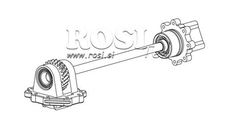KIMENET HIDRAULIKUS SZIVATTYÚHOZ - SCANIA GRS 905