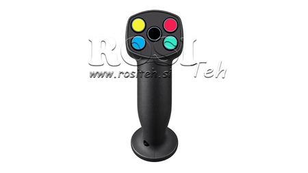 FERNSTEUERUNG HEBEL ROSI- JOYSTICK - 5 TASTEN + ZUSATZTASTE