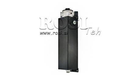 METALLTANK 3 LITER WÜRFEL 100x113x350mm KOMPLETT MIT AUSRÜSTUNG