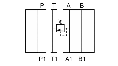 DRUCKBEGRENZUNGSVENTIL CETOP 3 (A) 15-315 bar
