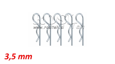 FEDERVORSTECKER KOMPLET einfacher fi 3,5 mm ( 5 Stück)