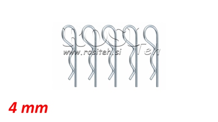 FEDERVORSTECKER KOMPLET einfacher fi 4,0 mm ( 5 Stück)
