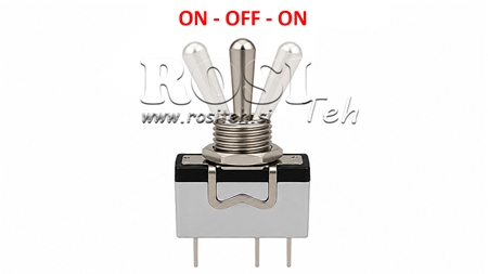 ELEKTRICKÝ VYPÍNAČ ON-OFF-ON 10A