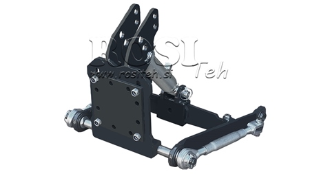 KIT IDRAULICO FRONTALE UNIVERSALE CAT. 1 - ECO PER TRACTOR