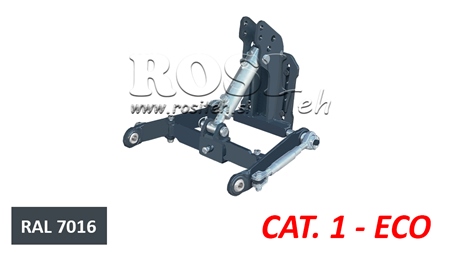 KIT IDRAULICO FRONTALE UNIVERSALE CAT. 1 - ECO PER TRACTOR