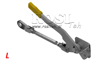 UCHWYT ZAMKA PO LEWEJ STRONIE