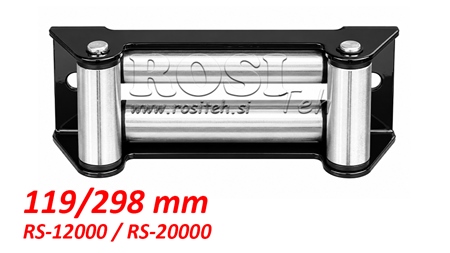 ROLLENFENSTER FÜR STAHLSEIL (RS-12000 / RS-20000) - 119 x 298 mm