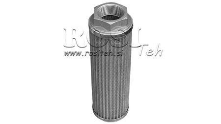 HYDRAULISK SUKKEFILTER METAL 1 1/2 - 180 LIT