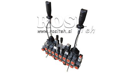 ZAWÓR HYDRAULICZNY HIAB 8xPC70 2x JOYSTICK - STEROWANIE ELEKTRYCZNE 12V