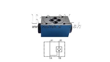 KONTROLNÝ VENTIL CETOP 3 (B)