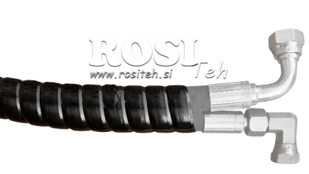 PVC PROTECTIVE SPIRAL 27 X 32 FOR HYDRAULIC HOSE 5/8-1 INCH