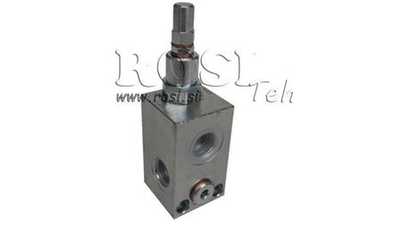 HYDRAULIC PRESSURE REGULATOR VMP 1/2 20-260 BAR