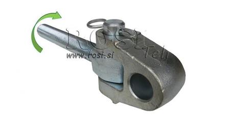 speciální závitový hák pro tažné zařízení kategorie 3 M36x3