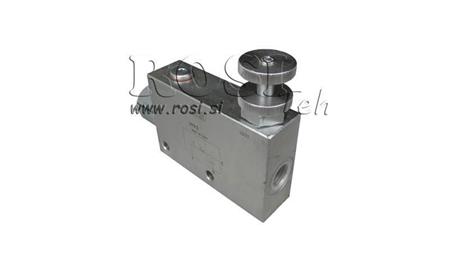 VANNE DE PRIORITÉ VPR3 3/8 ligne ouverte