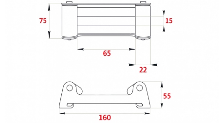 SEILROLLENFÜHRUNG FÜR STAHLSEIL DWH 2500-4500
