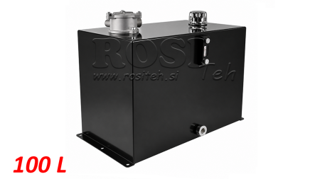 METALLTANK 100 LITER WÜRFEL 445x355x700mm MIT AUSRÜSTUNG