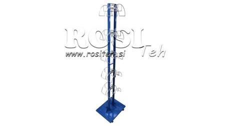 CARRELLO PER STOCCAGGIO TUBI IDRAULICI 10 POSTI