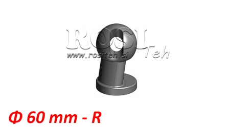 KIPPERPRITSCHE KUGEL FI60 - HINTERE TEIL RECHTS
