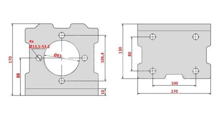 MONTAGGIO AD ANGOLAZIONE IDROMOTORE MP MR MS eco