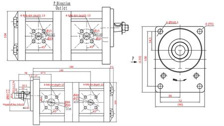 HYDRAULICKÉ ČERPADLO TRAKTOR - 22A16X158/6.3X161 