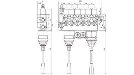 HID. VALVE 6xP40   2x JOYSTICK