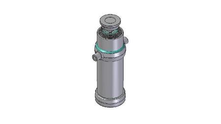 4049S -TELESCOPIC CYLINDER STANDARD/BALL 4 STUFEN HUB 2510 DURCHMESSER 190