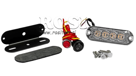 LED BLITZ-DREHLICHT 12/24V